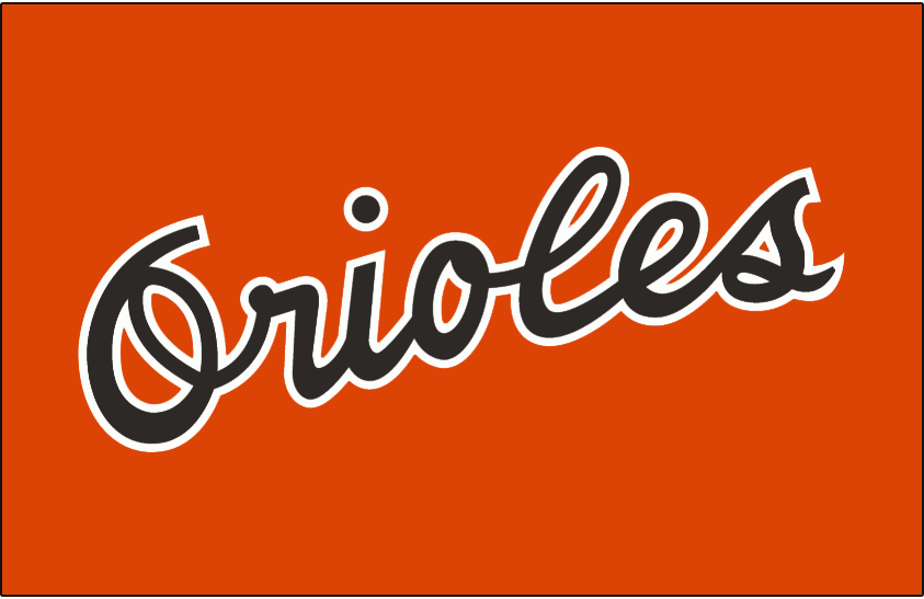 Baltimore Orioles 1971-1972 Jersey Logo iron on heat transfer